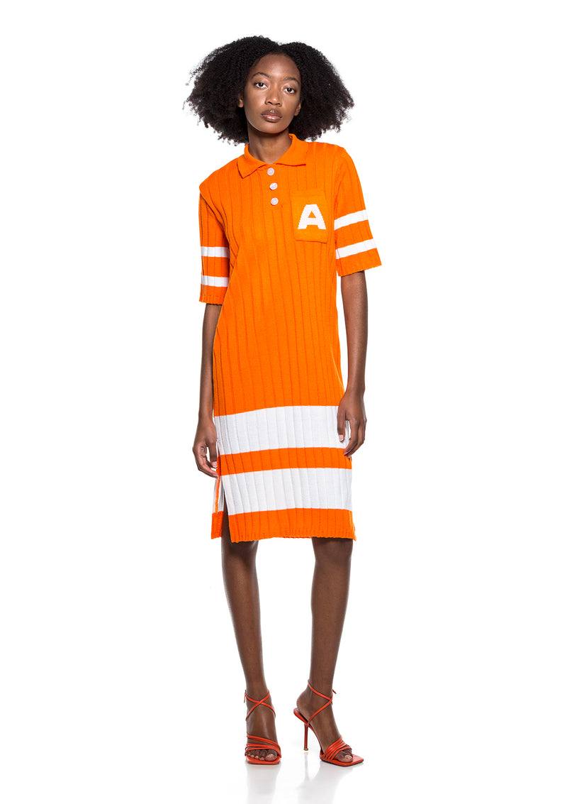 Orange Golf Dress